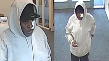 El FBI recibió una llamada por un intento de robo en el banco PNC, ubicado en el 7300 S. Stony Island Ave. a las 10: 30 am. Foto FBI