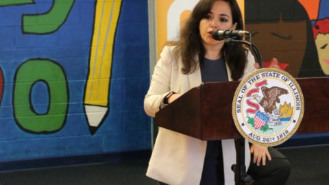 Cristina Pacione Zayas es la primera jefa de gabinete latina del Ayuntamiento de Chicago. Foto extraída de Facebook de Cristina Pacione