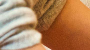 person holding a stress ball