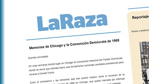 La Raza's newsletter won First Prize in the Newsletter category at the Local Media Association's Digital Innovation Awards.