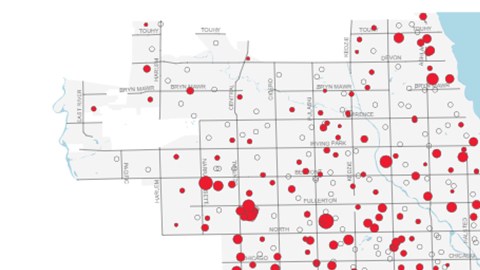 Pantalla de la herramienta de rastreo de vacantes en escuelas de CPS, creada por el sindicato CTU. (Captura de pantalla)