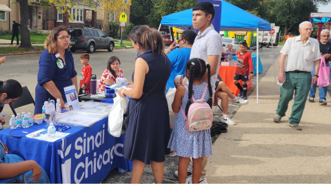 El Hospital Holy Cross se ha unido a la Coalición de Paz y Bienestar para organizar en Chicago la carrera "Run The Lawn 5K: Healing In Motion", (Cortesía Hospital Holy Cross)