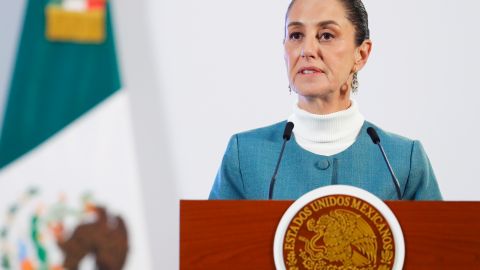 Claudia Sheinbaum, presidenta de México.