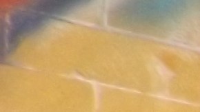 Segmentos del mural en honor de los inmigrantes creado por el artista Roberto Ferreyra en el muro de un edificio ubicado en la Avenida Kildare y la Calle 26, en La Villita, Chicago. (Antonio Zavala / La Raza)