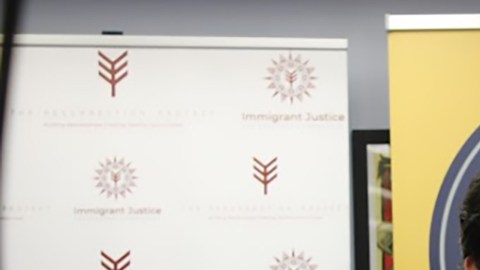 Líderes comunitarios realizaron una campaña para que ICE libere a José Gregorio González (Cortesía Proyecto Resurrección)