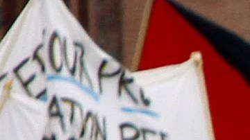 Una marcha masiva en Chicago realizada el 1 de mayo de 2010.