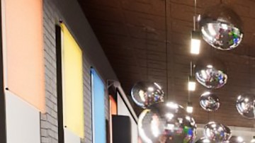 El interior de la nueva sede del proyecto Yollocalli de arte juvenil, en la remodelada Estación de Bomberos en las calles 24 y Whipple, en La Villita. (Cortesía Yollocalli.org)