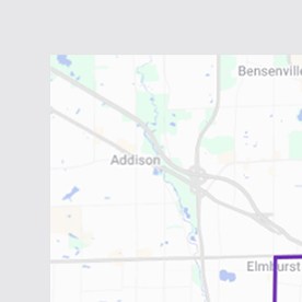 Mapa del Cuarto Distrito Congresional de Illinois para la elección de 2026.
