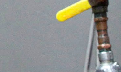 Un trabajador en una planta procesadora de pollo en California.