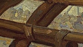 ‘La ofrenda’, de Saturnino Herrán, es parte de la exposición ‘Imágenes de fe: 3,000 años de expresiones espirituales en México’ en el Museo Nacional de Arte Mexicano de Pilsen, Chicago. (Cortesía Museo Nacional de Arte Mexicano)