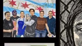 Imagen promocional de la exposición ‘Desplazamiento’ en la Casa de Cultura de la 18, en Pilsen, Chicago. (Cortesía)
