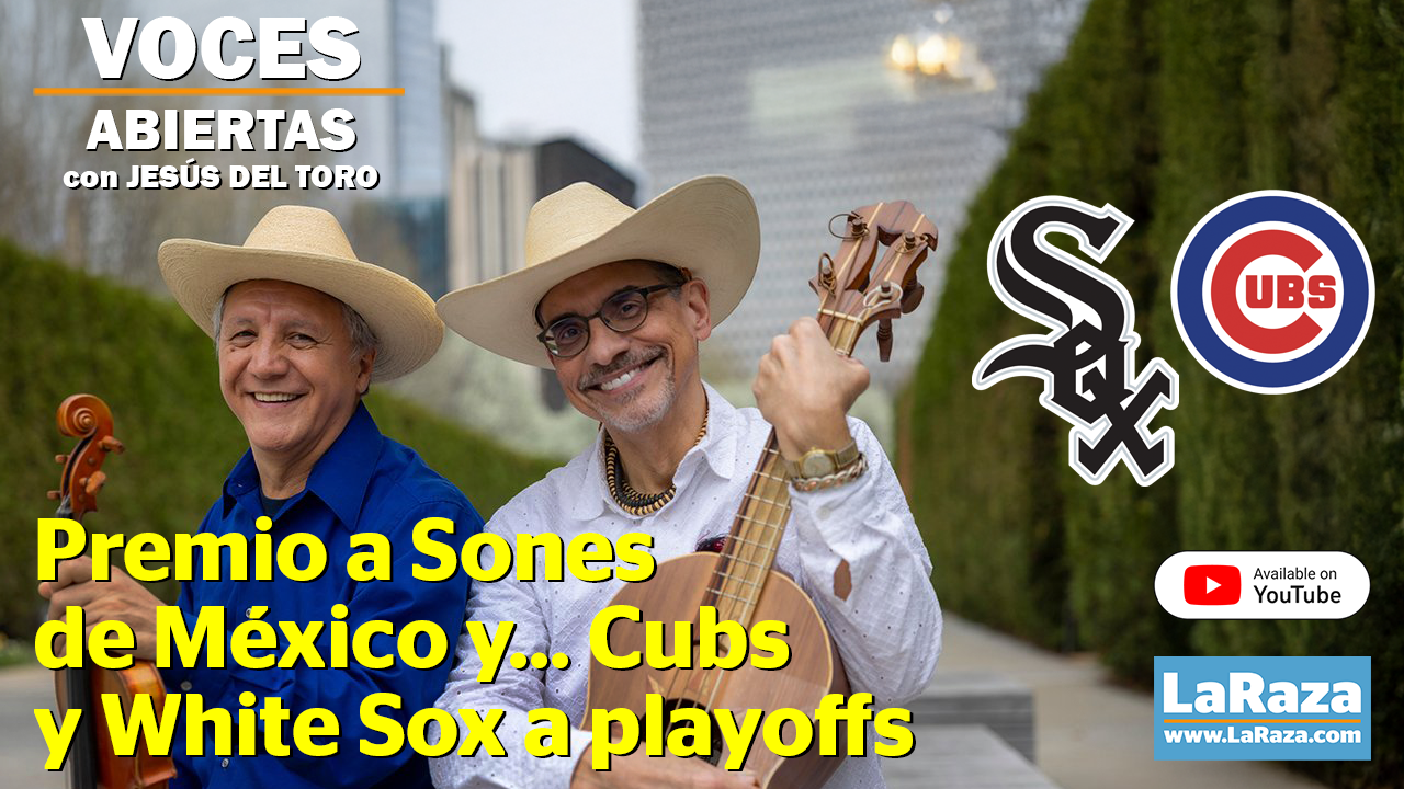 Un plan para desmantelar ICE; White Sox y Cubs en playoffs; y premio nacional a Sones de México